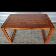 Psací stůl Gani 130x76x70 z indického masivu palisandr, Světle medová
