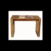 Psací stůl Tara 110x76x60 z indického masivu palisandr, Super natural