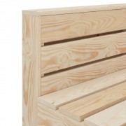 vidaXL 4dílná zahradní sedací souprava z palet dřevo