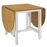 vidaXL Rozkládací jídelní stůl bílý (75–180) x 75 x 74 cm MDF
