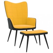 Relaxační křeslo s podnožkou Dekorhome