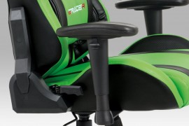 Kancelářská židle KA-V609 GRN zelená / černá Autronic