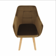 ZERON KR. YK-5004-2 HNEDO-ZLATA LATKA+DUB VELVET 7