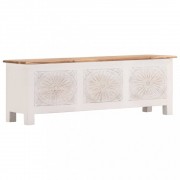 vidaXL Úložný box 120 x 30 x 40 cm masivní akáciové dřevo