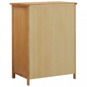 vidaXL Šatní skříň 76 x 52 x 105 cm masivní dubové dřevo