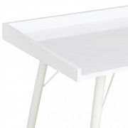 vidaXL Psací stůl bílý 90 x 50 x 79 cm