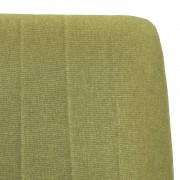 vidaXL Jídelní židle 4 ks zelené textil