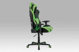 Kancelářská židle KA-V609 GRN zelená / černá Autronic