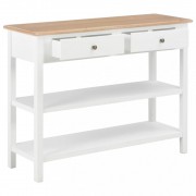 vidaXL Příborník bílý 110 x 35 x 80 cm MDF