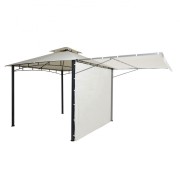 Pergola se stahovací střechou 2,5x2,5 m