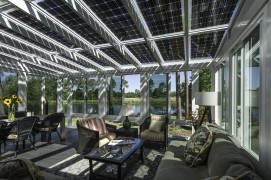 Solární zimní zahrada SOLAR ENERGO s FVE - ostrovní