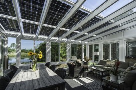 Zimní zahrada SOLAR ENERGO 8x4m s FVE 6,08 KW + baterie 6,2 kW