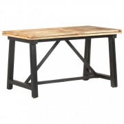 vidaXL Rozkládací jídelní stůl 280 x 80 x 75 cm masivní mangovník