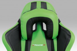 Kancelářská židle KA-V609 GRN zelená / černá Autronic