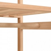 vidaXL Šatní skříň se 3 policemi 110 x 40 x 170 cm