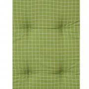 vidaXL Polstry na zahradní židle 6 ks 117x49 cm zelené