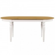 vidaXL Jídelní stůl oválný 180 x 90 x 75 cm masivní dubové dřevo