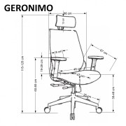Kancelářské křeslo GERONIMO
