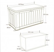 Zahradní úložný box Premium