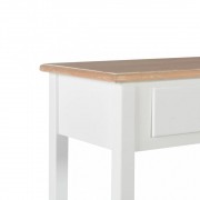 vidaXL Příborník bílý 110 x 35 x 80 cm MDF