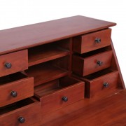 vidaXL Sekretář hnědý 78 x 42 x 103 cm masivní mahagonové dřevo