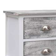 vidaXL TV stolek šedý 115 x 30 x 40 cm dřevo
