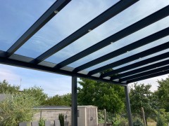 Hliníková solární pergola SOLAR ENERGO s FVE - ostrovní