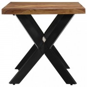 vidaXL Jídelní stůl 160 x 80 x 75 cm masivní sheeshamové dřevo