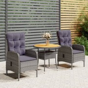 Zahradní bistro set 3 ks Dekorhome