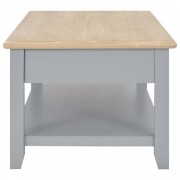 vidaXL Konferenční stolek šedý 100 x 55 x 40 cm dřevo