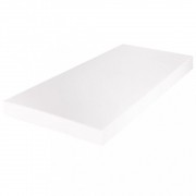 vidaXL Postel s matrací černá umělá kůže 180 x 200 cm