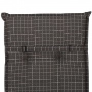 vidaXL Polstry na zahradní židle 6 ks 117x49 cm šedé