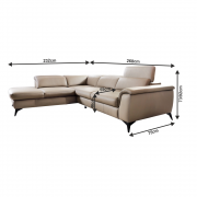 CRISTO OTM-2F EKO SOFT 8 TAUPE SIVOHNEDA