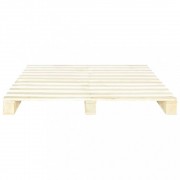 vidaXL Rám postele z palet masivní borovice 140 x 200 cm