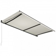 vidaXL Ručně zatahovací markýza 600 x 300 cm krémová