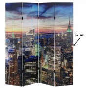 Designový LED paraván NEW YORK