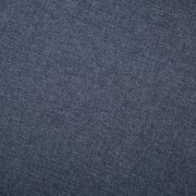 vidaXL 3místná pohovka s textilním čalouněním tmavě šedá