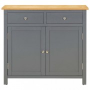vidaXL Příborník 90 x 33,5 x 83 cm masivní dubové dřevo