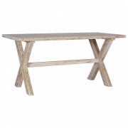 vidaXL Jídelní stůl 160 x 80 x 75 cm masivní teakové dřevo
