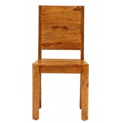 Židle Gani z indického masivu palisandr, Světle medová
