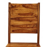 Židle Amba z indického masivu palisandr, Natural