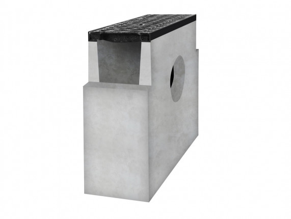 betonová vpusť D400 pro spádový žlab 500 x 200 x 500 mm