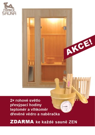 Finská sauna FRANCE SAUNA ZEN 2