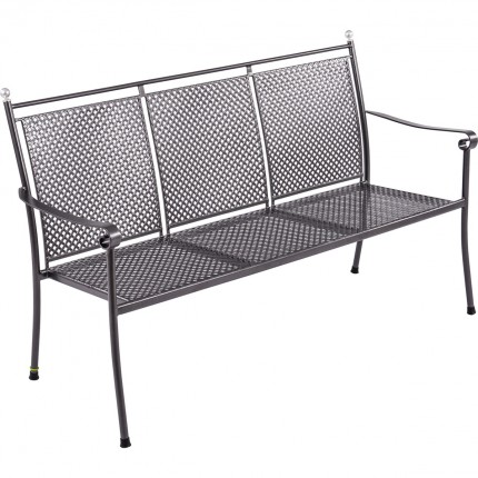 Royal Garden Excelsior stohovatelná trojmístná lavice z tahokovu 62 x 153 x 93,5 cm