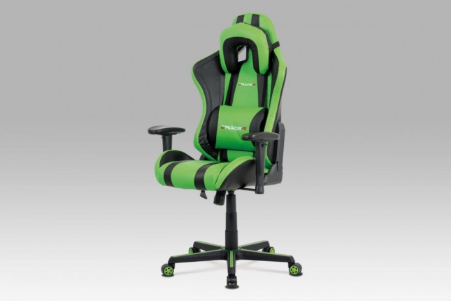 Kancelářská židle KA-V609 GRN zelená / černá Autronic