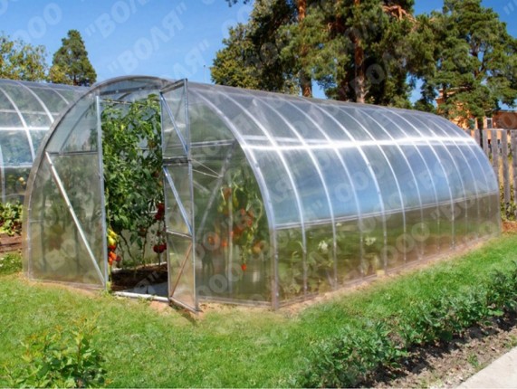 Zahradní skleník 2DUM 10 x 3 m polykarbonát Guttagliss