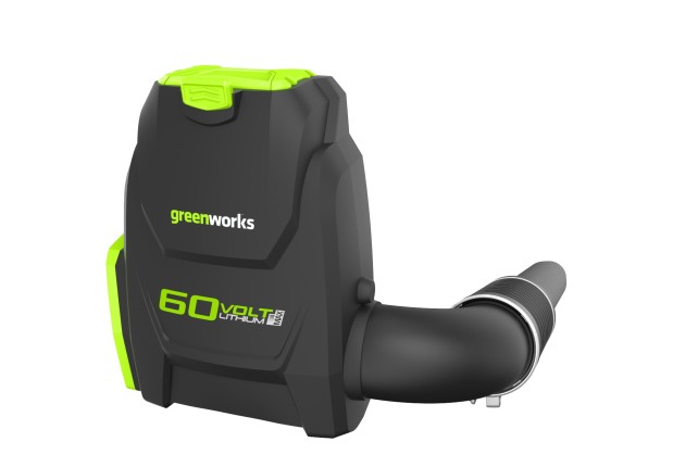 Greenworks GD60BPB aku 60 V zádový foukač s indukčním motorem (bez baterie a nabíječky)