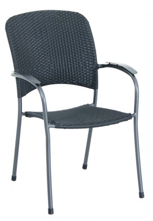 MWH Carlos stohovatelná židle z tahokovu 66 x 59 x 89 cm