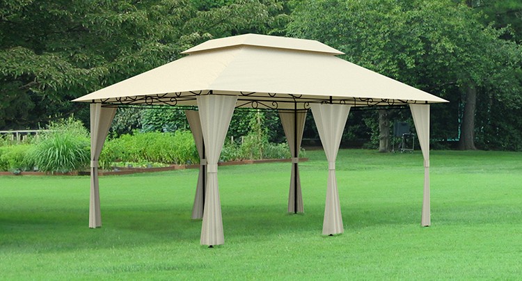 Zahradní altán 3x4m béžová