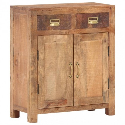 vidaXL Příborník 65 x 30 x 75 cm masivní hrubé mangovníkové dřevo